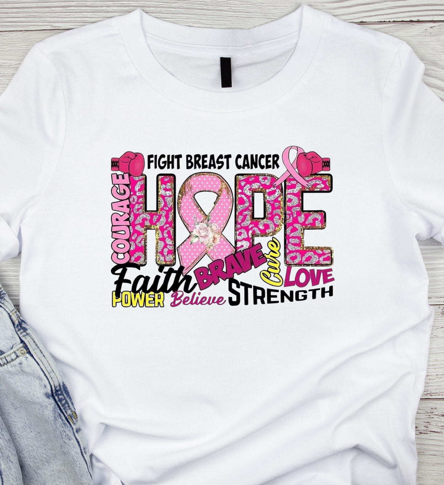 Breast Cancer Awareness Hope Shirt