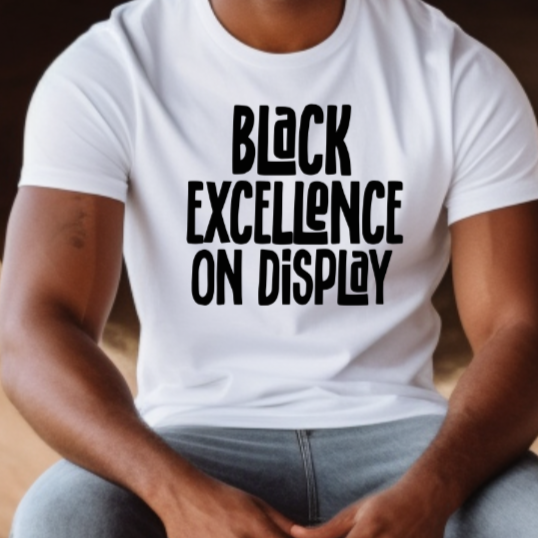 T-shirt: Black Excellence On Display